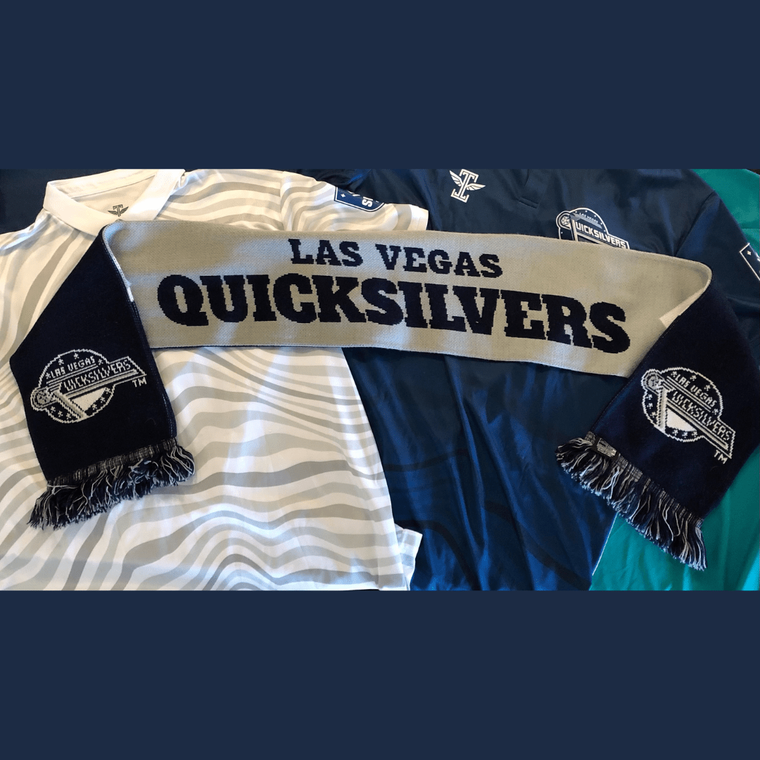 Las Vegas Quicksilvers Scarf Las Vegas Quicksilvers